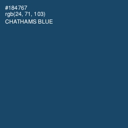 #184767 - Chathams Blue Color Image